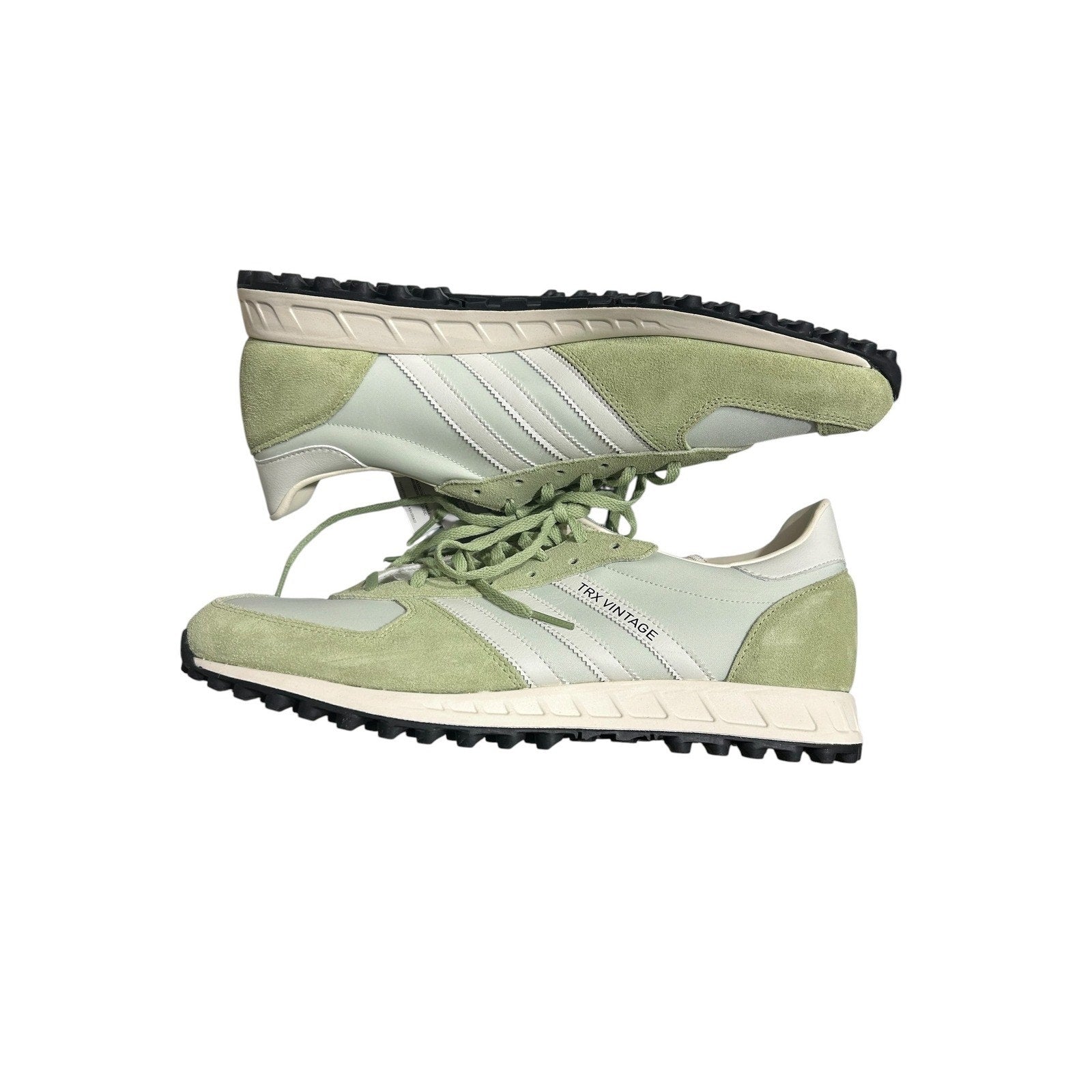 Adidas TRX Vintage Mens Halo Green Cream White Retro Sneakers GX4581 Size 13 NWT