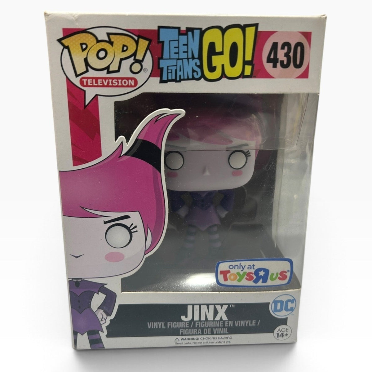 Funko Pop Teen Titans Go Terra 455 Jinx 430 Toys R Us Exclusive Lot DC Figure