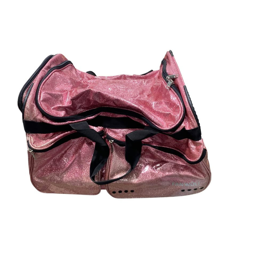 ✨ Sparkly Pink Duffle Bag – $80 ✨ luggage
