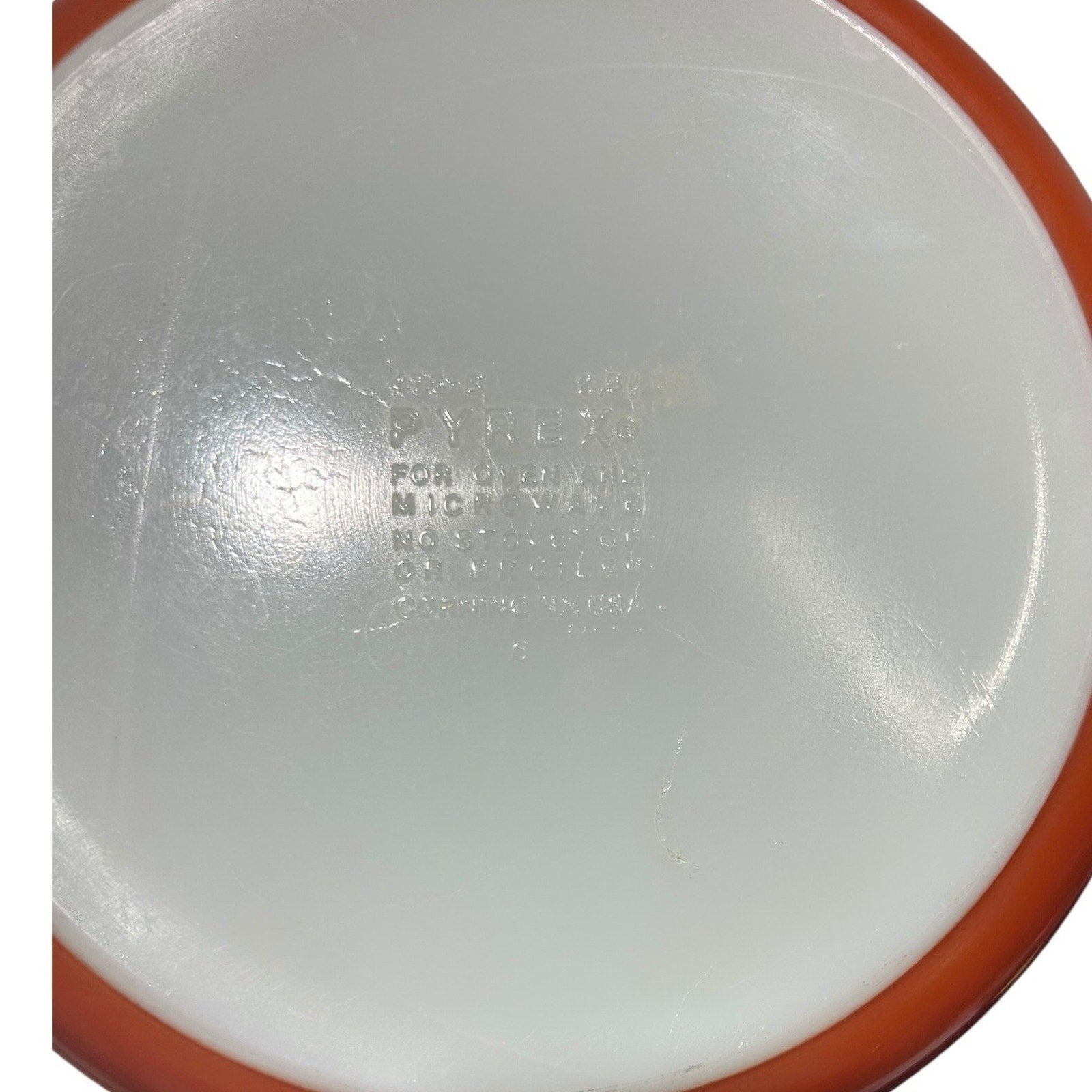 Pyrex Autumn Harvest 471-B 1.5 Pt Casserole Dish No Lid Burnt Orange Wheat USA