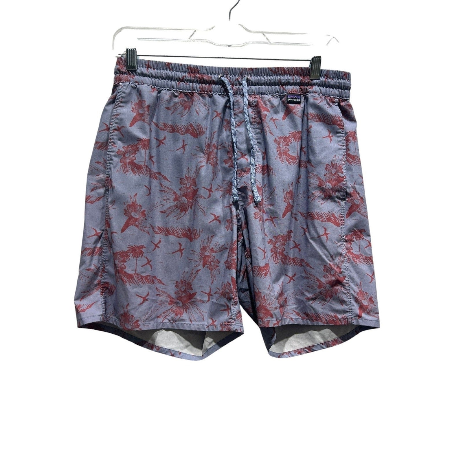 Patagonia Men's Hydropeak Volley Shorts faria light current blue Small active