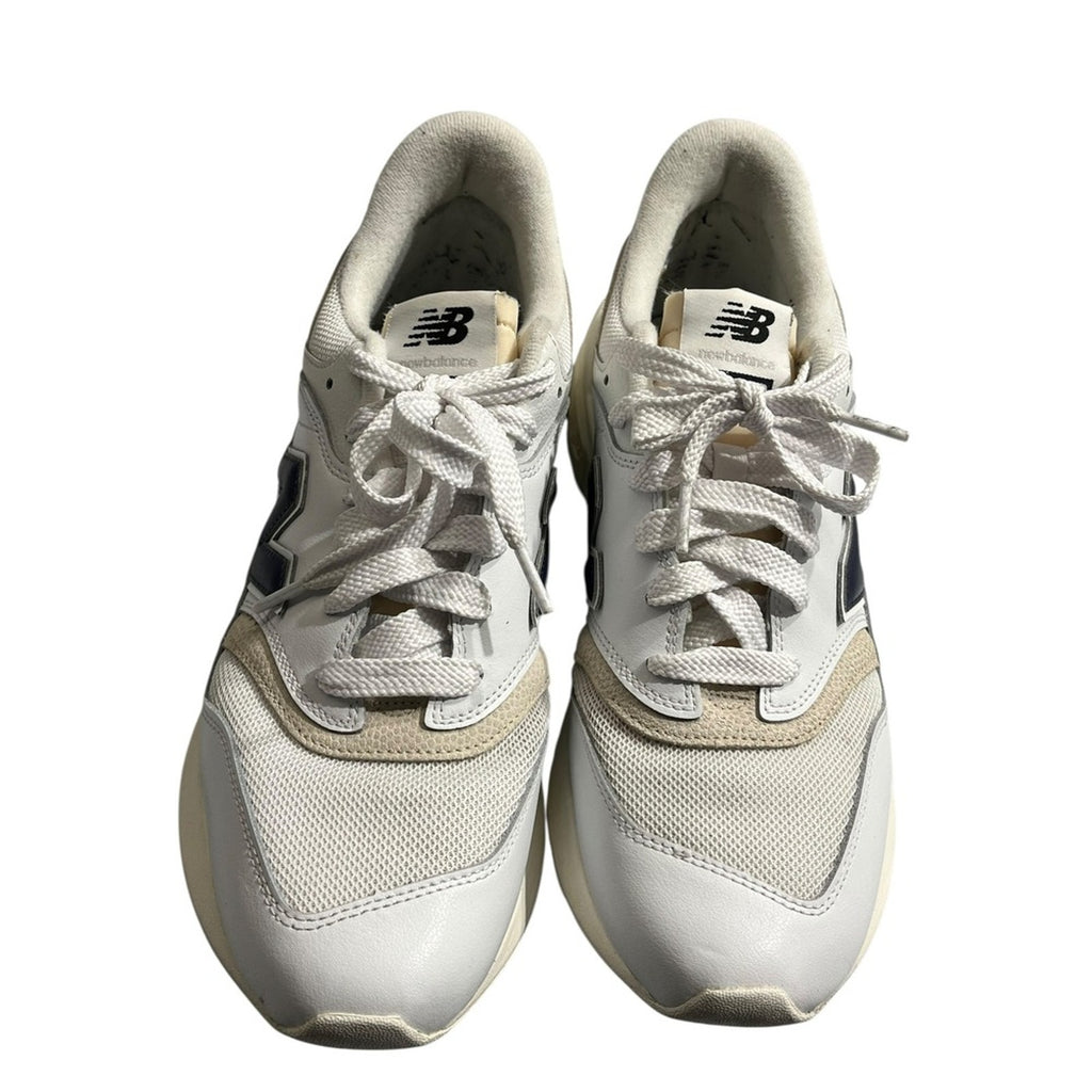 New Balance 997R Women's White Navy Beige Casual Lifestyle Sneakers Shoes 11