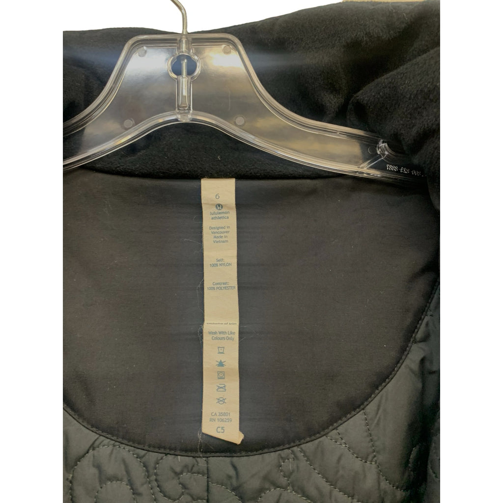 Lululemon Polar Parka Black sz 6