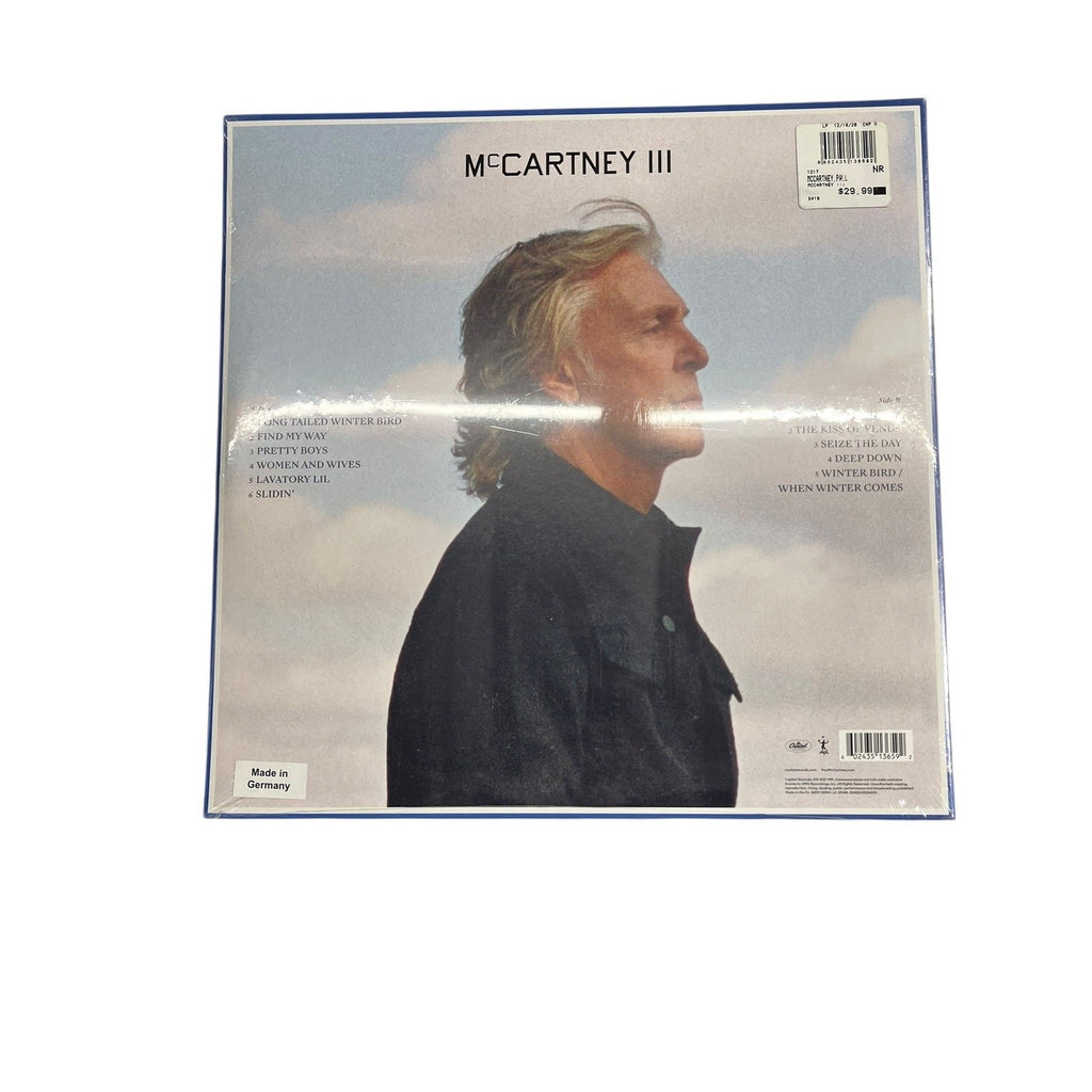 Paul McCartney McCartney III Vinyl Record LP New Sealed