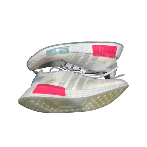 Adidas NMD R1 Spectoo Women Size 9 White Signal Pink Sneakers GZ9282