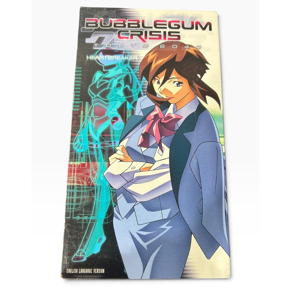 Bubblegum Crisis Tokyo 2040 VHS Set Vol 1-12 English Dubbed ADV Films Anime Rare