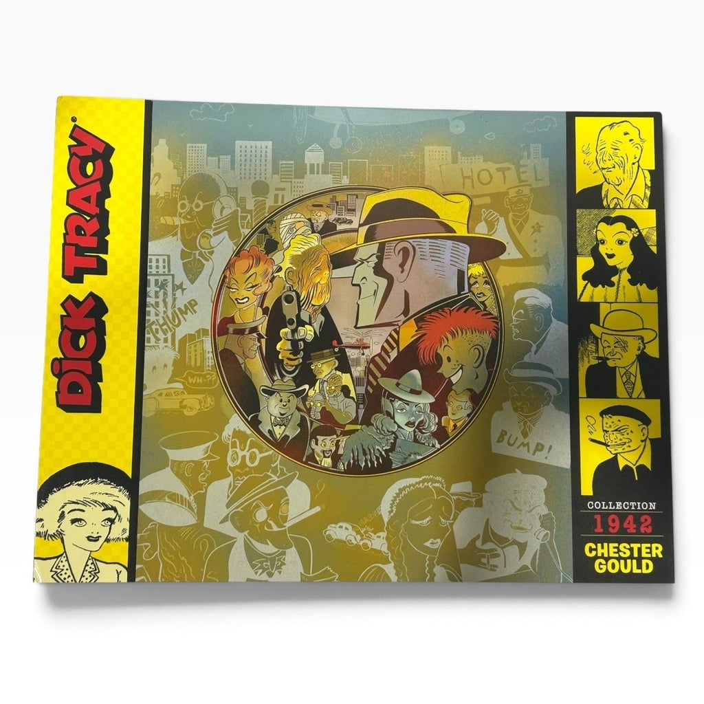 Dick Tracy 1942 Collection Chester Gould Clover Press Softcover Slipcase Comic