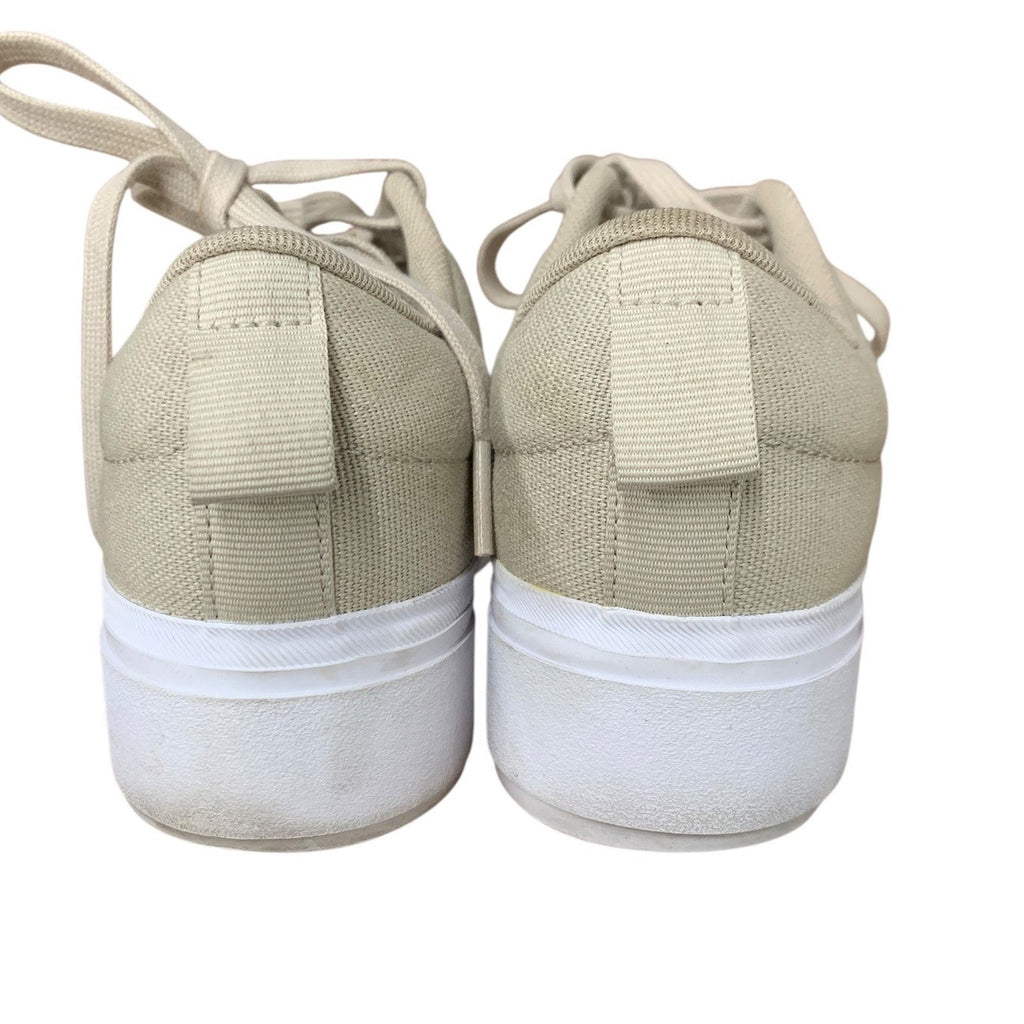 Adidas Bravado 2.0 Platform Skate Sneaker (Women) SZ 7 Beige/ beige/ white