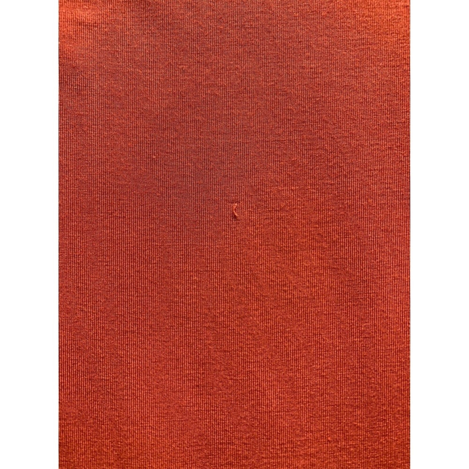 lululemon Modal Pleated Back Long Sleeve Shirt Red Rock Size 8