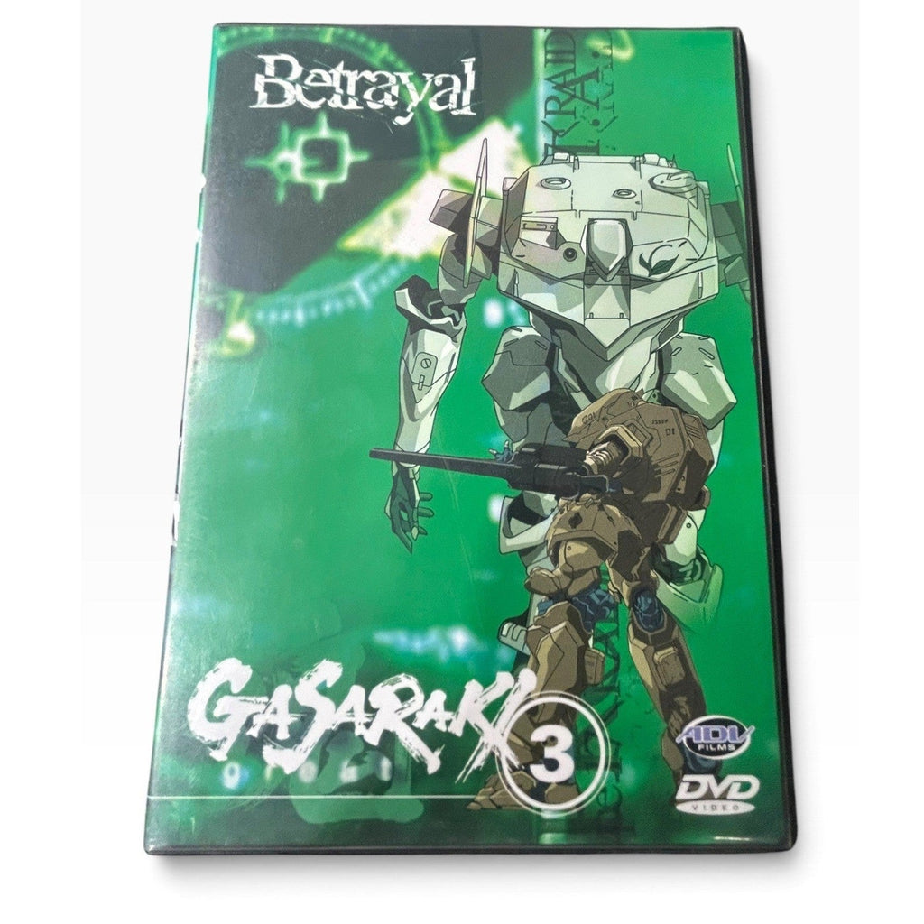 Gasaraki Complete Series DVD Vol 1-8 Set ADV Films Sunrise Mecha Anime tactical