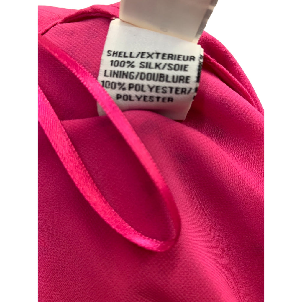DVF Diane Von Furstenberg Bali Wrap Dress Pink Floral SZ 4