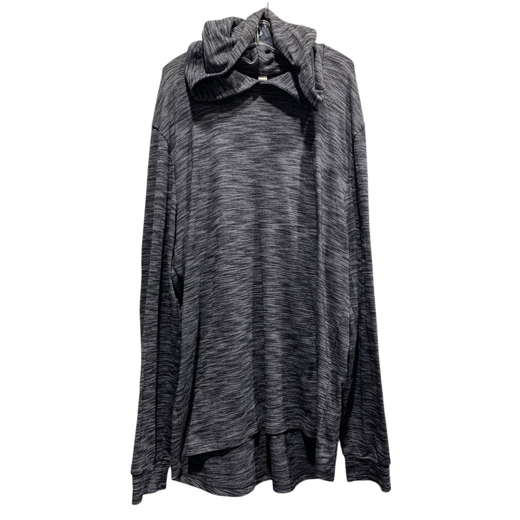 Lululemon Men's Long Sleeve Casual Athletic Pullover Top Size L Heathered Gray