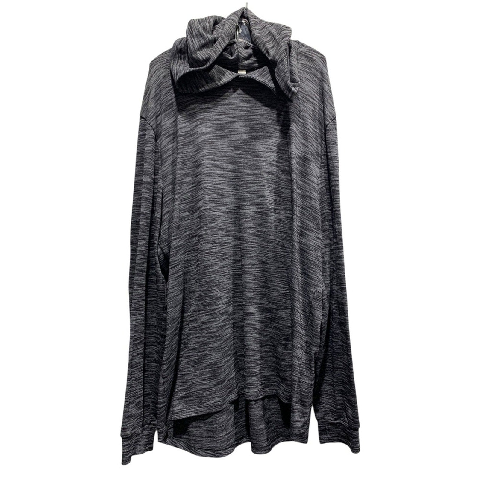 Lululemon Men's Long Sleeve Casual Athletic Pullover Top Size L Heathered Gray
