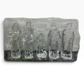 Target Clear Acrylic 6 Piece Nativity Set Figurines 7 Inch Christmas Decor Cute
