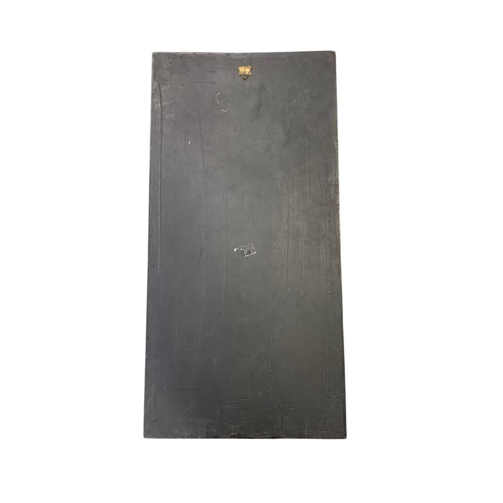 Vintage Chinese Lacquered Wall Panel 24”