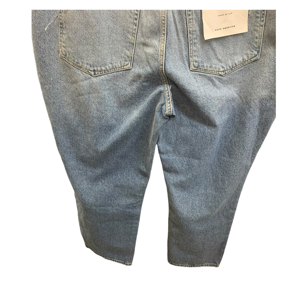 NWT Good American Good Boy Ripped Jeans SZ 16