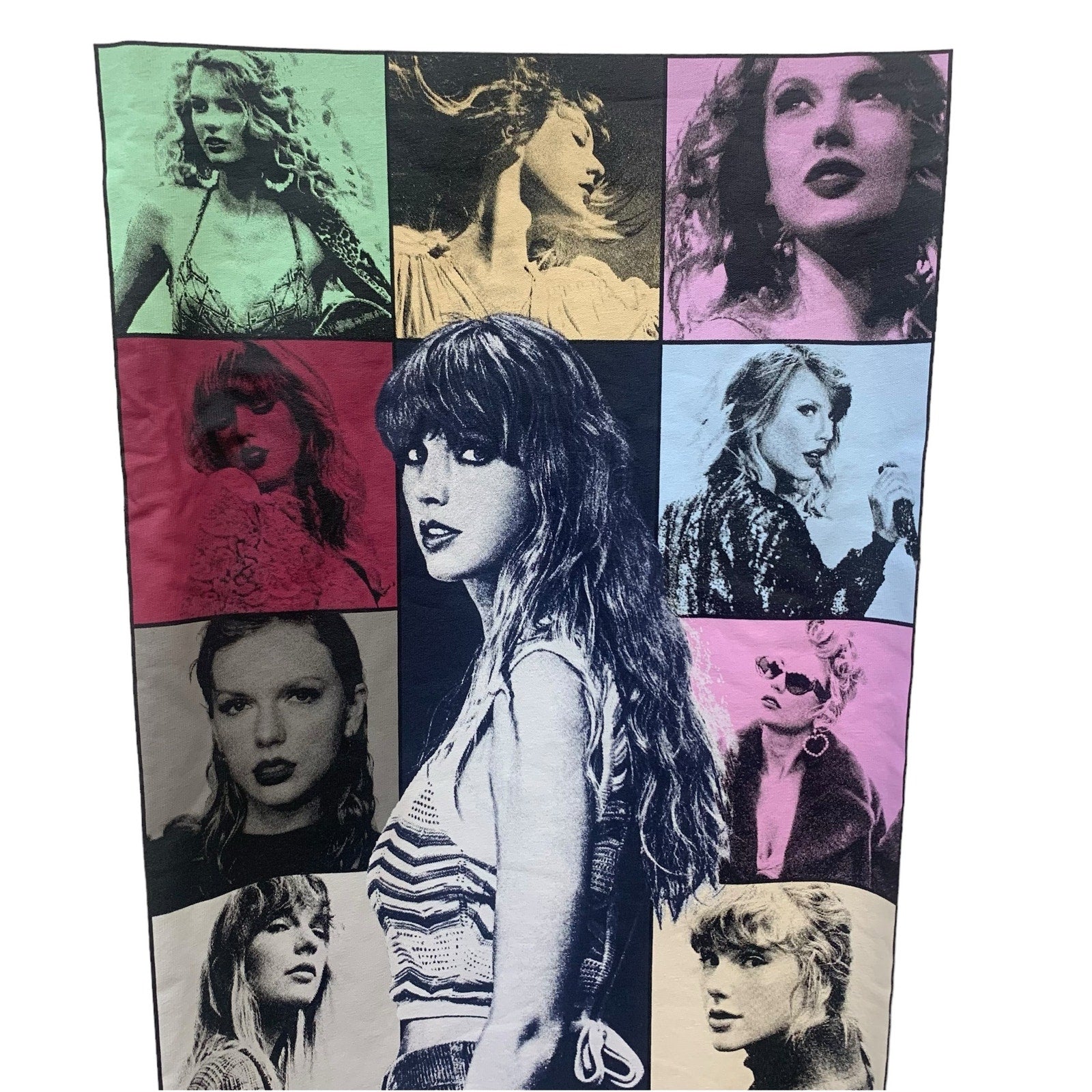 Eras Tour T-Shirt Beige - Size 4x Taylor Swift
