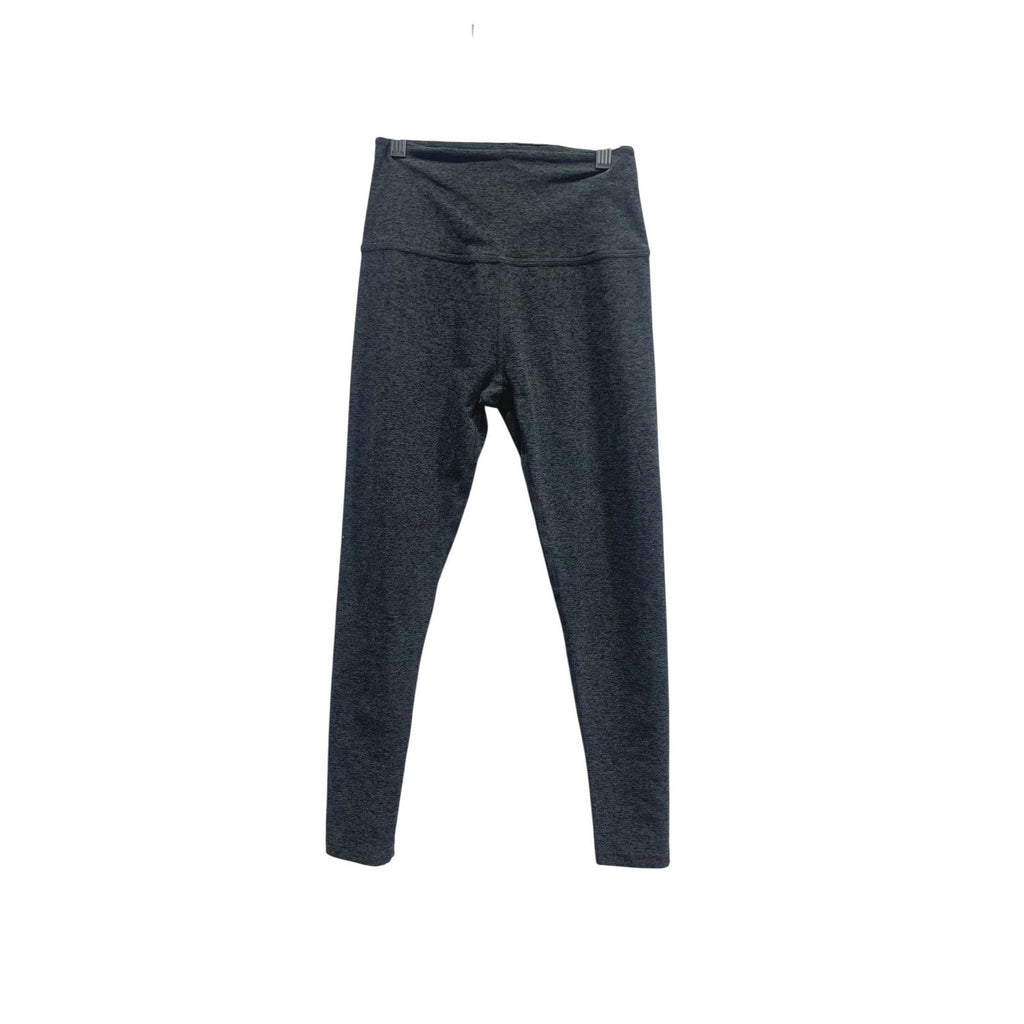 Beyond Yoga Womens High Waisted Space Dye Cropped Leggings Charcoal Gray Size M