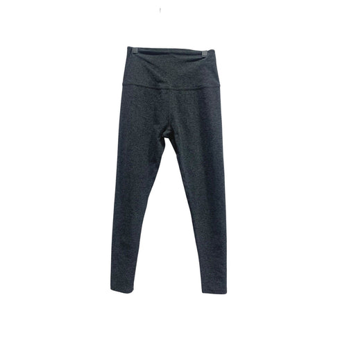 Beyond Yoga Womens High Waisted Space Dye Cropped Leggings Charcoal Gray Size M