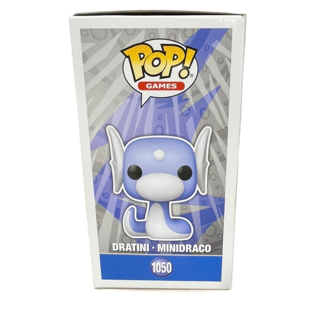 Funko Pop Games Pokemon Dratini 1050 Vinyl Figure Minidraco Blue White New