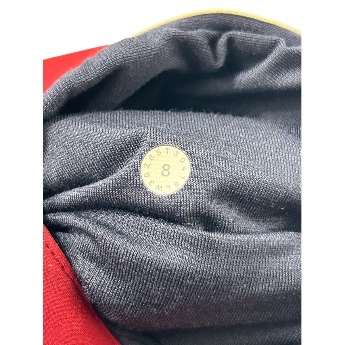 Lululemon Cover Your Tracks Jacket Navy Blue Red White Stripe 8 W4AK3S sporty