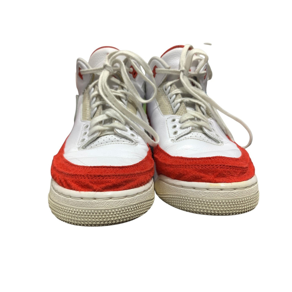 Nike Air Jordan 3 Retro Tinker White University Red CJ0939-100 Mens Size 12