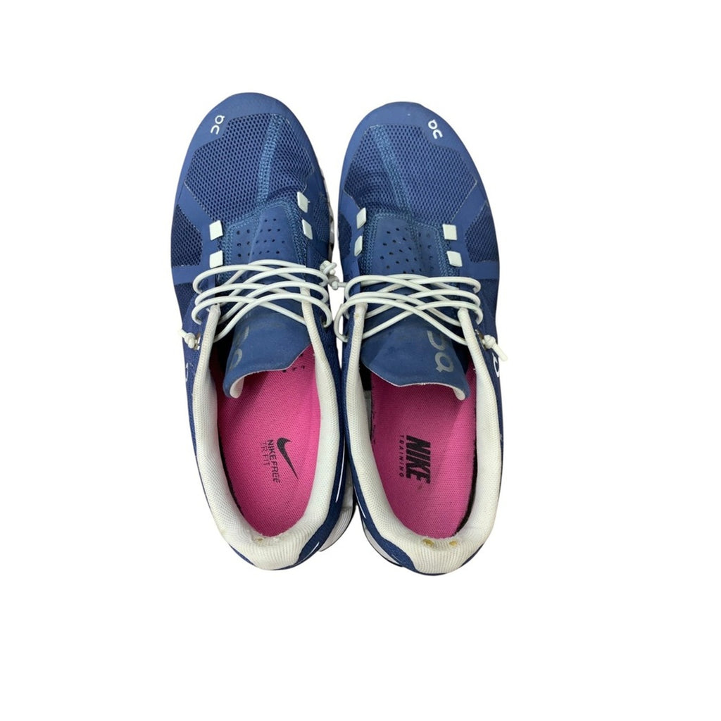 On-Running Women's Cloud Sneakers Denim/White Size 8.5 Running