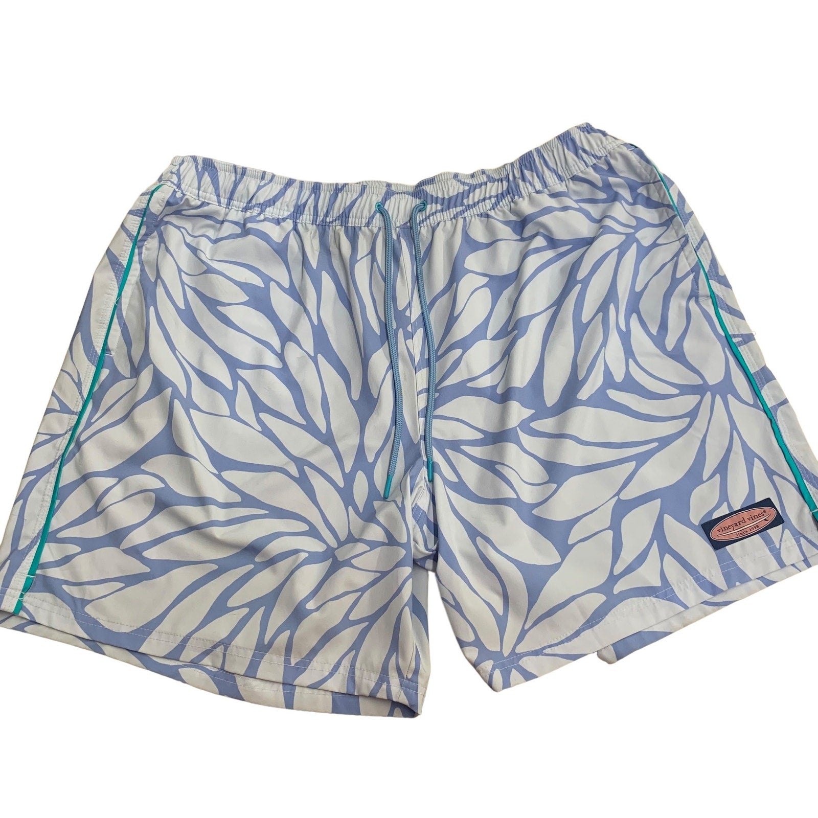 Vineyard Vines 7" Printed Chappy Swim Trunks SZ 2XB Shorts