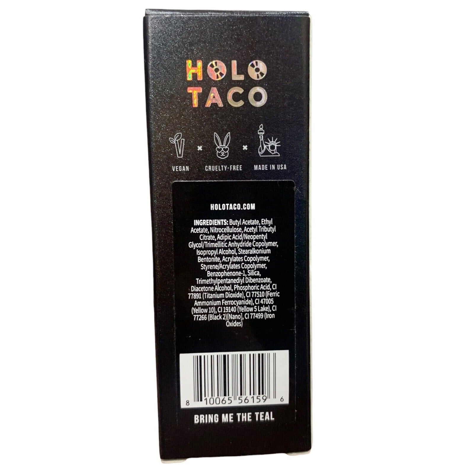 Holo Taco Bring Me The Teal Crème Nail Lacquer Matte Tea Party Bundle 1 Polish