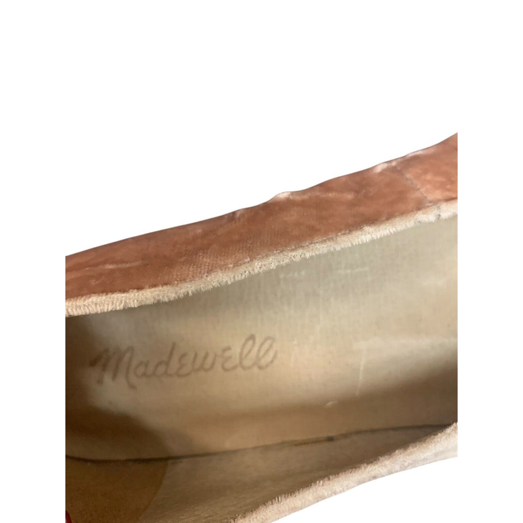 Madewell The Leia Ballet Flat in Velvet Size 6