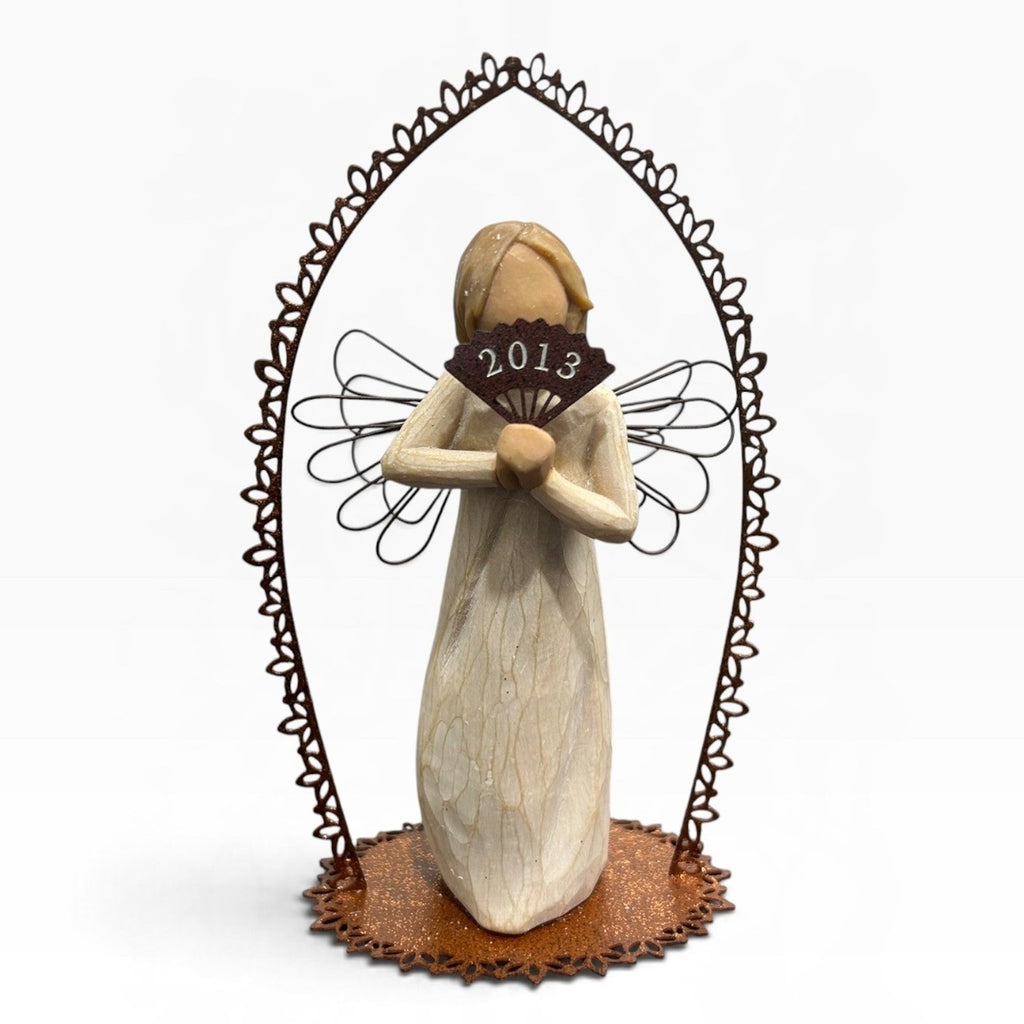 Willow Tree 2013 Trellis Ornament Susan Lordi Angel Figurine with Box 5x3