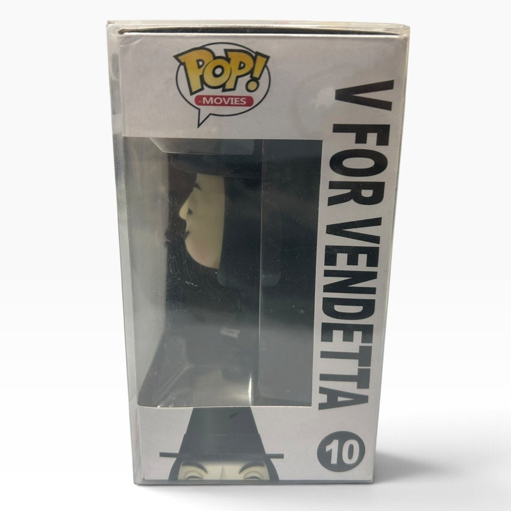 Funko Pop Movies V for Vendetta Vinyl Figure 10 with Protective Case Very Rare