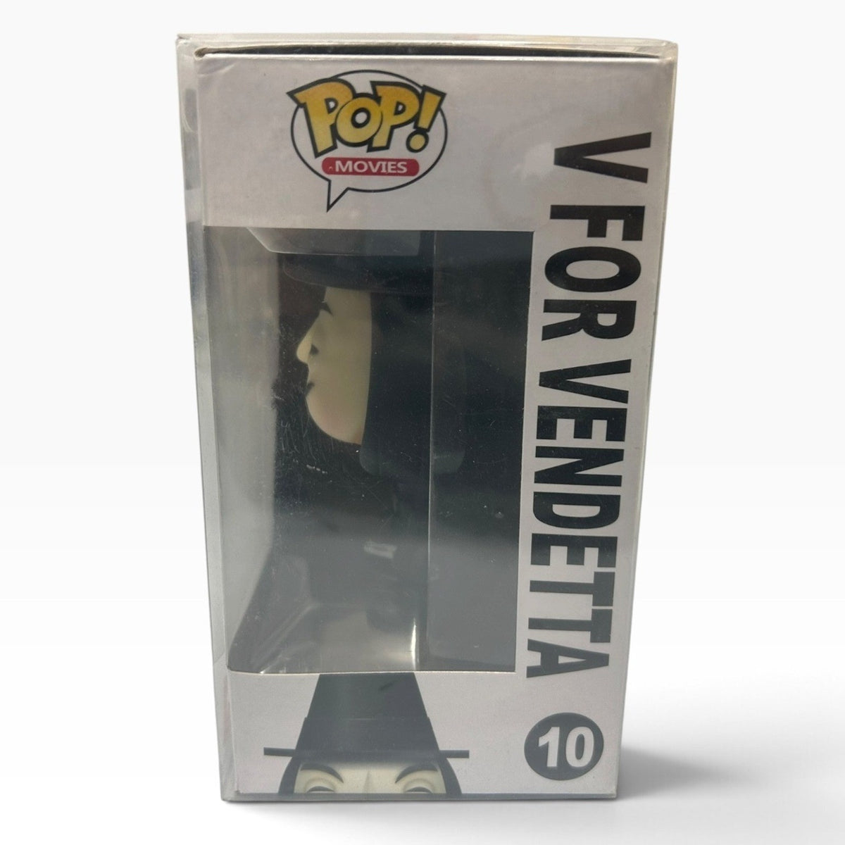 Funko Pop Movies V for Vendetta Vinyl Figure 10 with Protective Case Very Rare