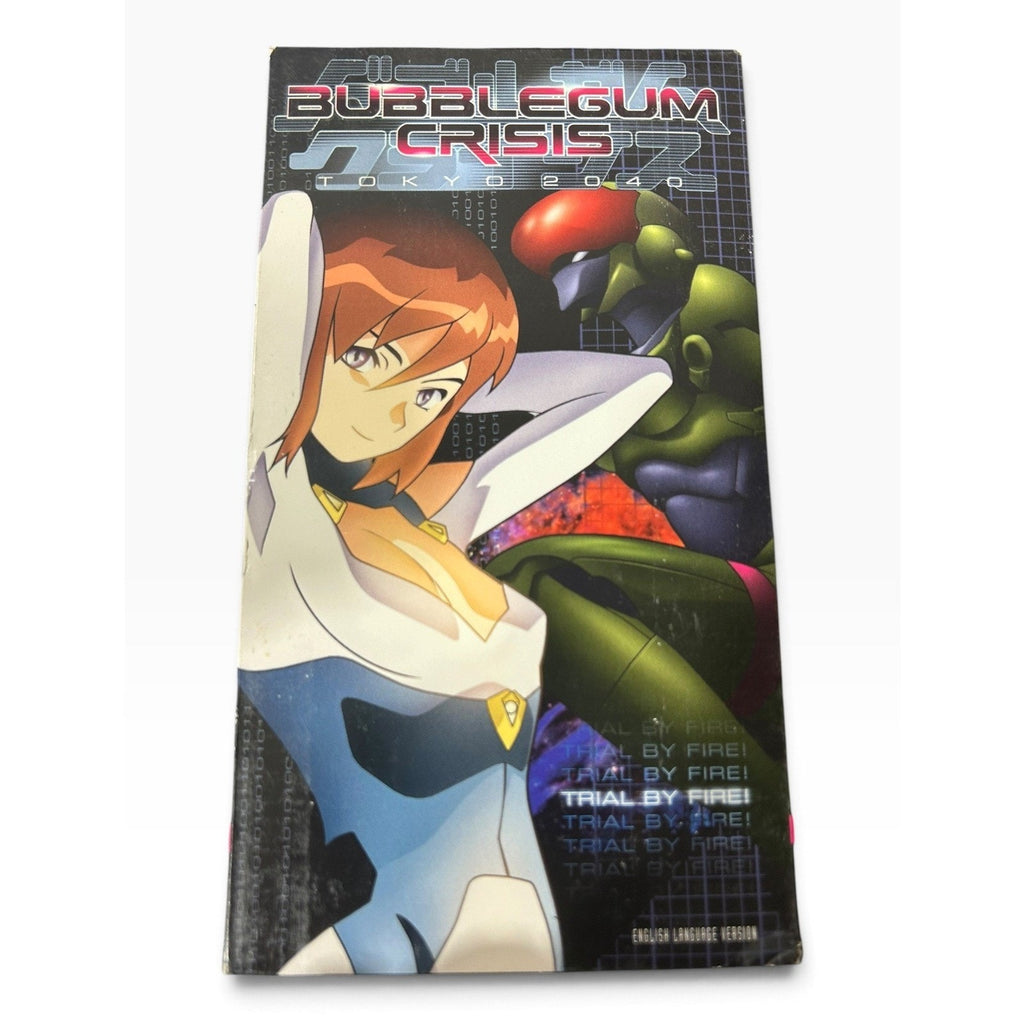 Bubblegum Crisis Tokyo 2040 VHS Set Vol 1-12 English Dubbed ADV Films Anime Rare