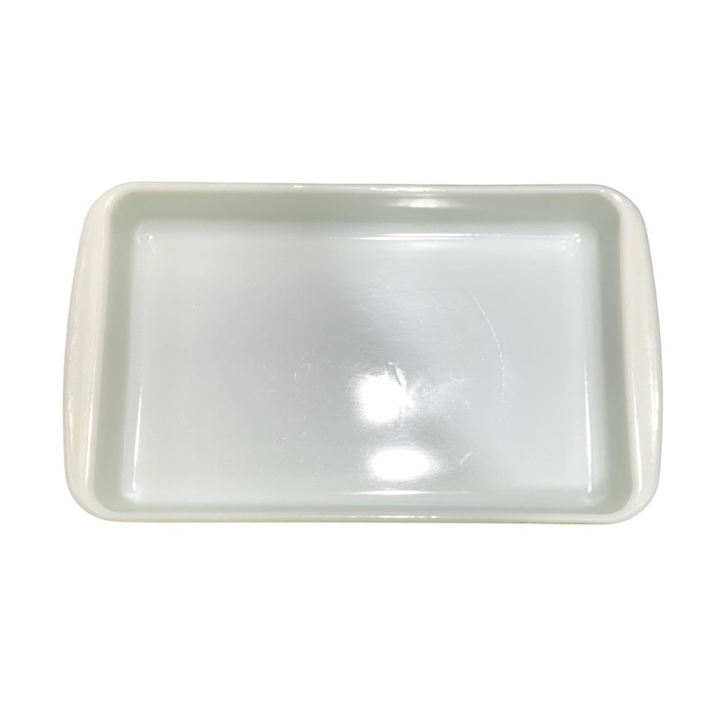 Vintage Pyrex 232 Lime Green Rectangular Refrigerator Dish MCM Ovenware USA