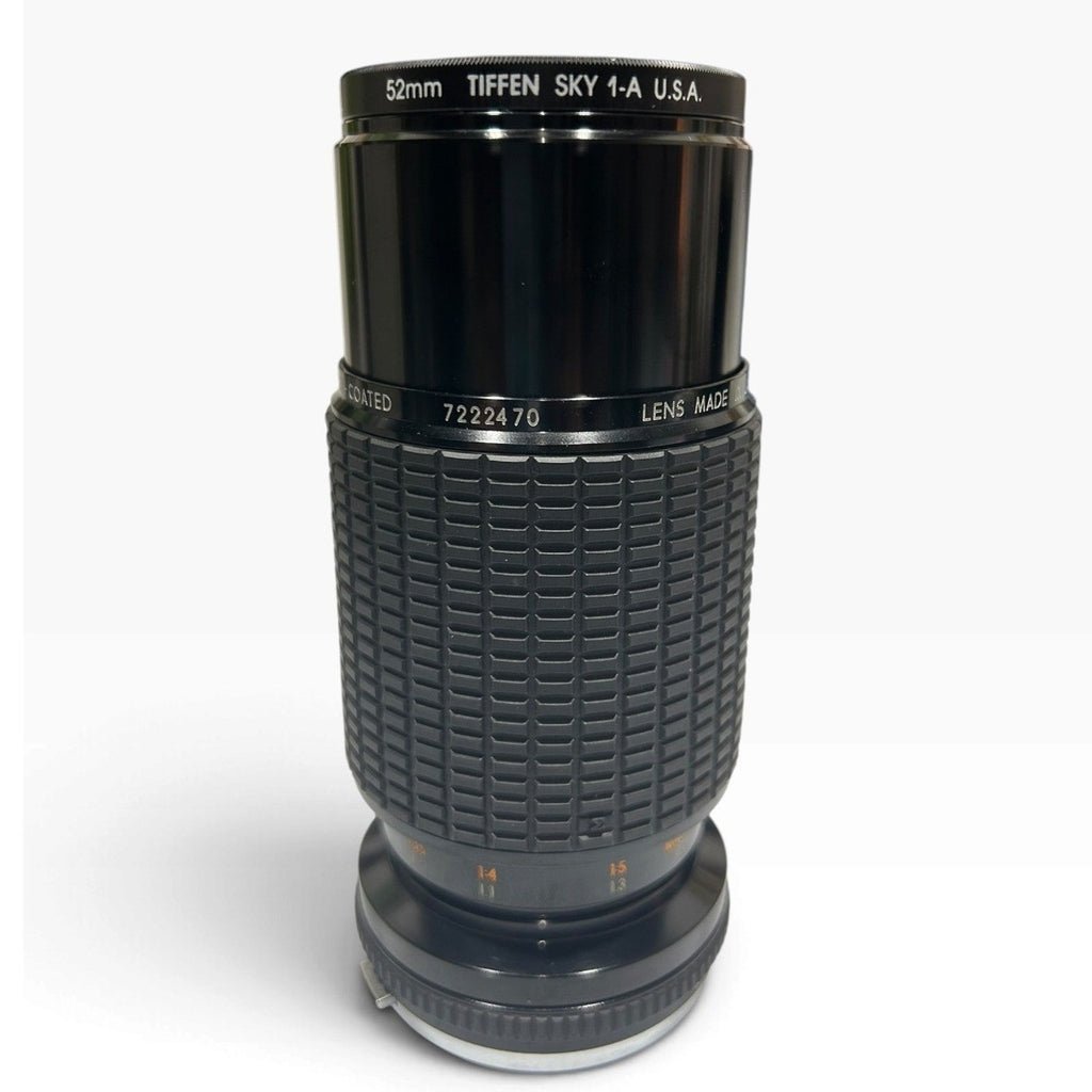 Sigma Zoom-K II 70-210mm f4.5 Lens Gemini 2x Tele-Converter Minolta M/MD Cases