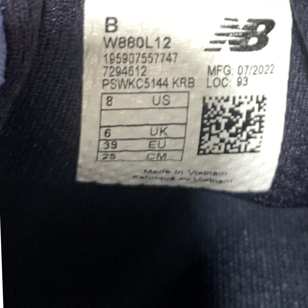 New Balance Fresh Foam X 880v12 Blue Lavender Womens Running Shoes Size 8