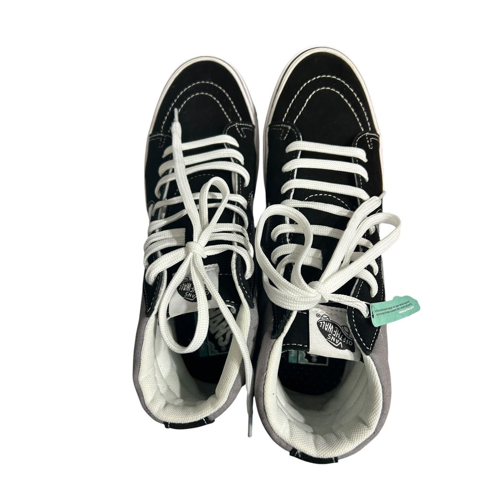 Vans Sk8-Hi ComfyCush 'Tape Mix Black Frost Gray Checkered High Top Mens 12