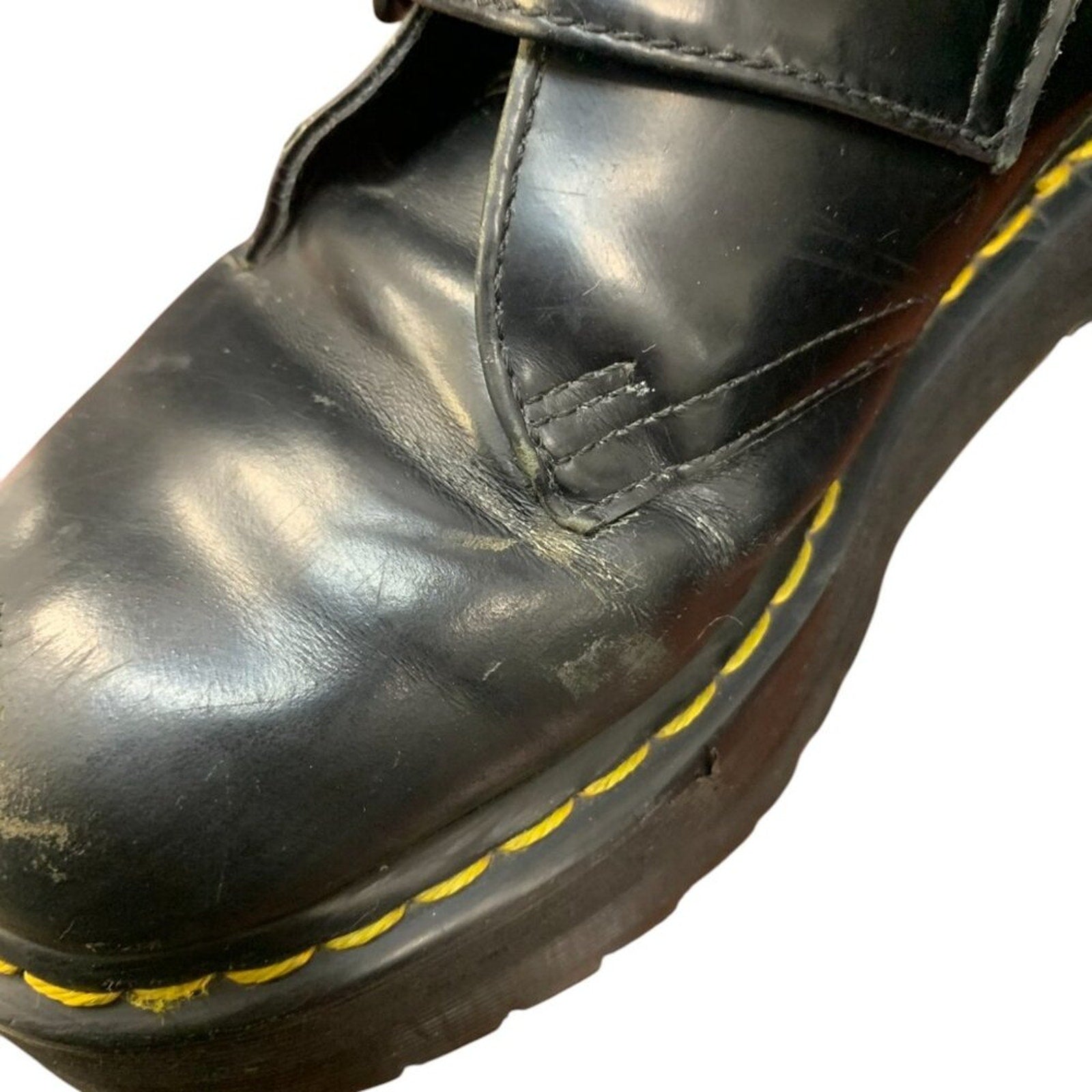 Dr. Martens Black Devon Platform Boots SZ 9 US L