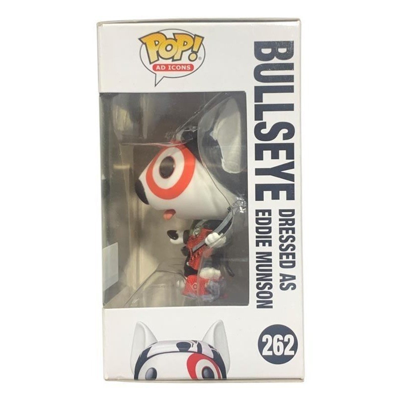Funko Pop Ad Icons Bullseye Dressed as Eddie Munson Stranger Things Target 262