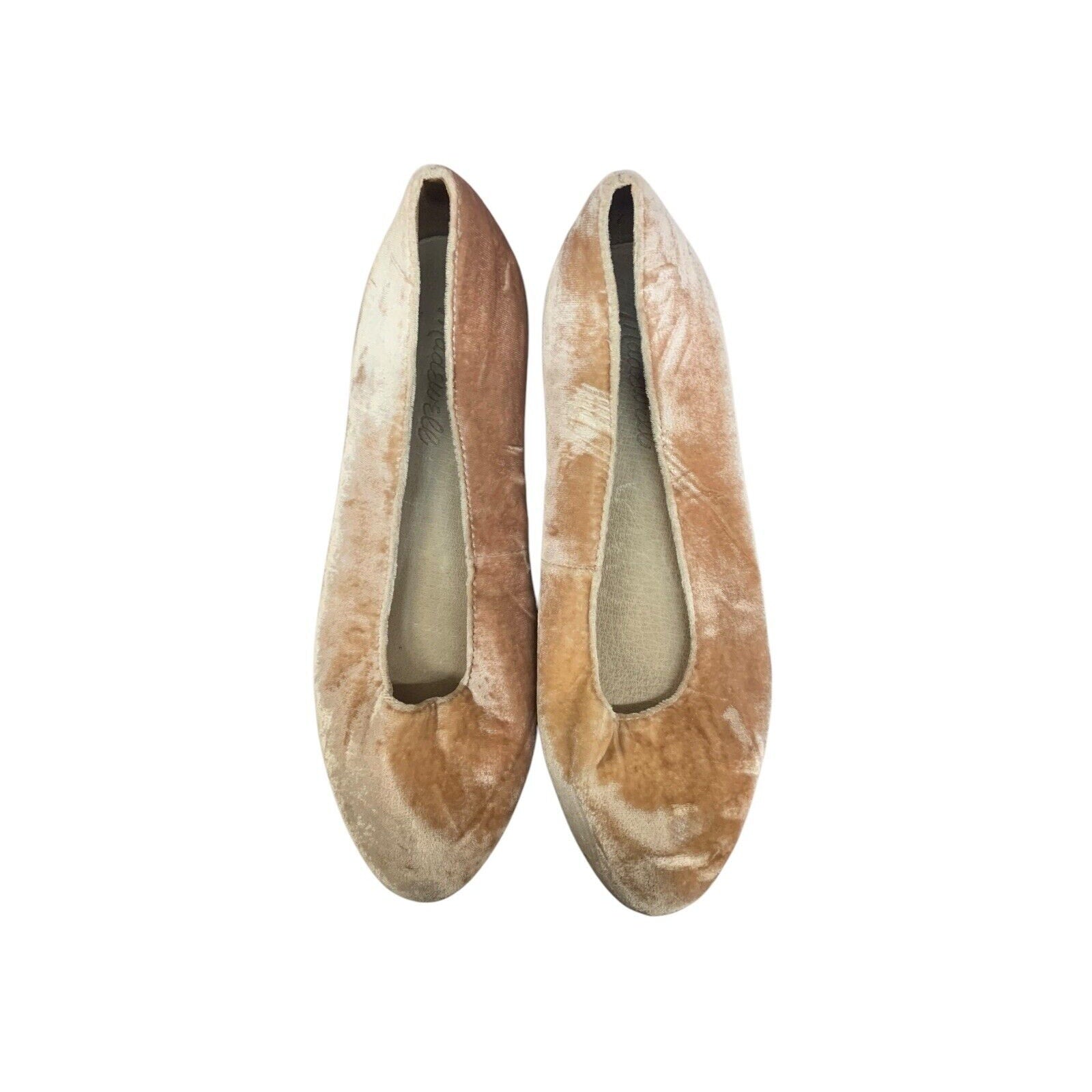 Madewell The Leia Ballet Flat in Velvet Size 6