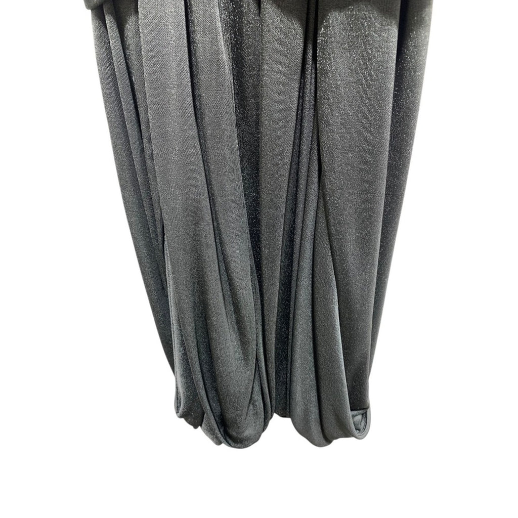 Rag and Bone Draped Mesh Strap Grey and Black Dress Women Size 6