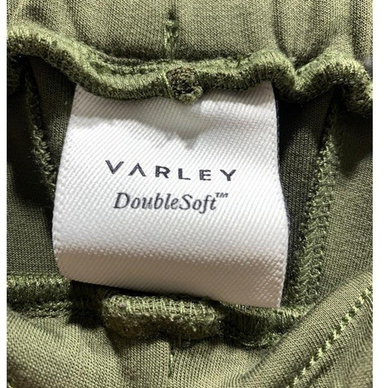 Varley DoubleSoft Varley Slim Pant 25" Olive Green High Rise Sweatpants Small