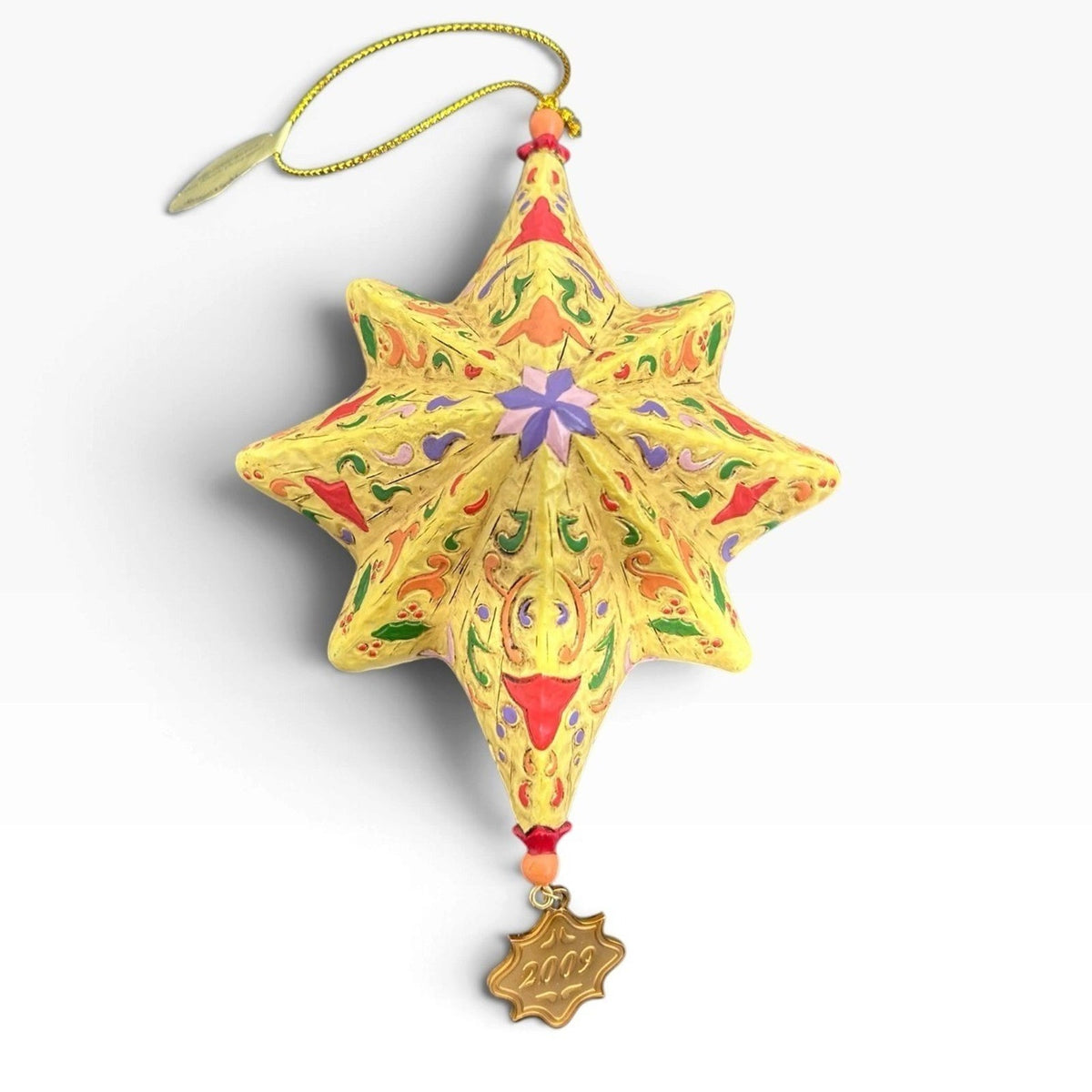 Jim Shore Danbury Mint 2009 Nativity Star Ornament Heartwood Creek Holy Family