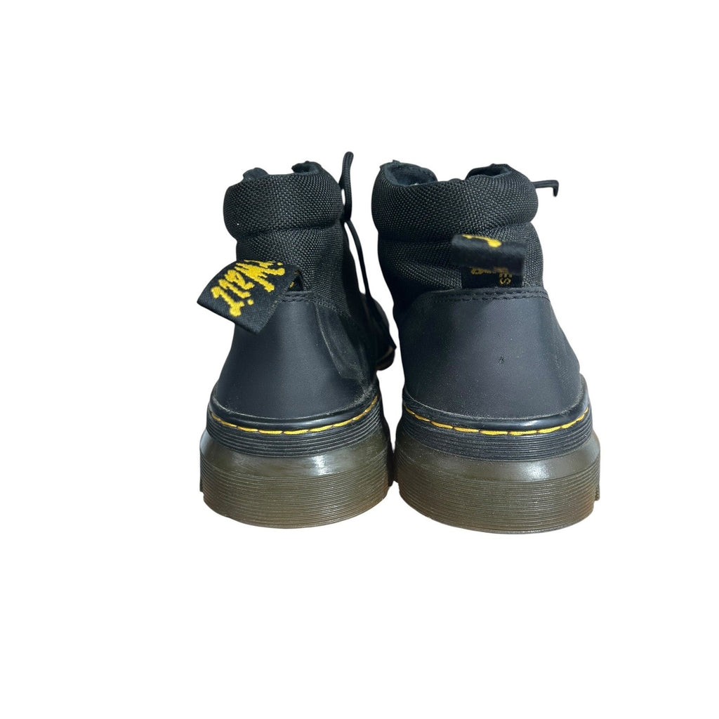 Dr Martens Bonny Tech Black Extra Tough Nylon Ajax Leather Boots Mens 11 W 12