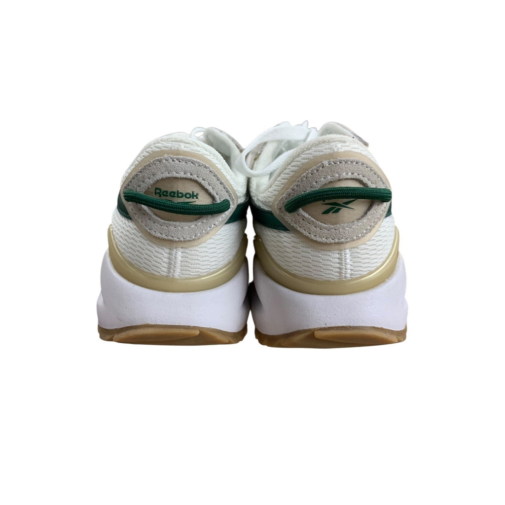 Reebok Galaxy 16 Mens Size 7.5 White Green Running Walking Casual Sneakers