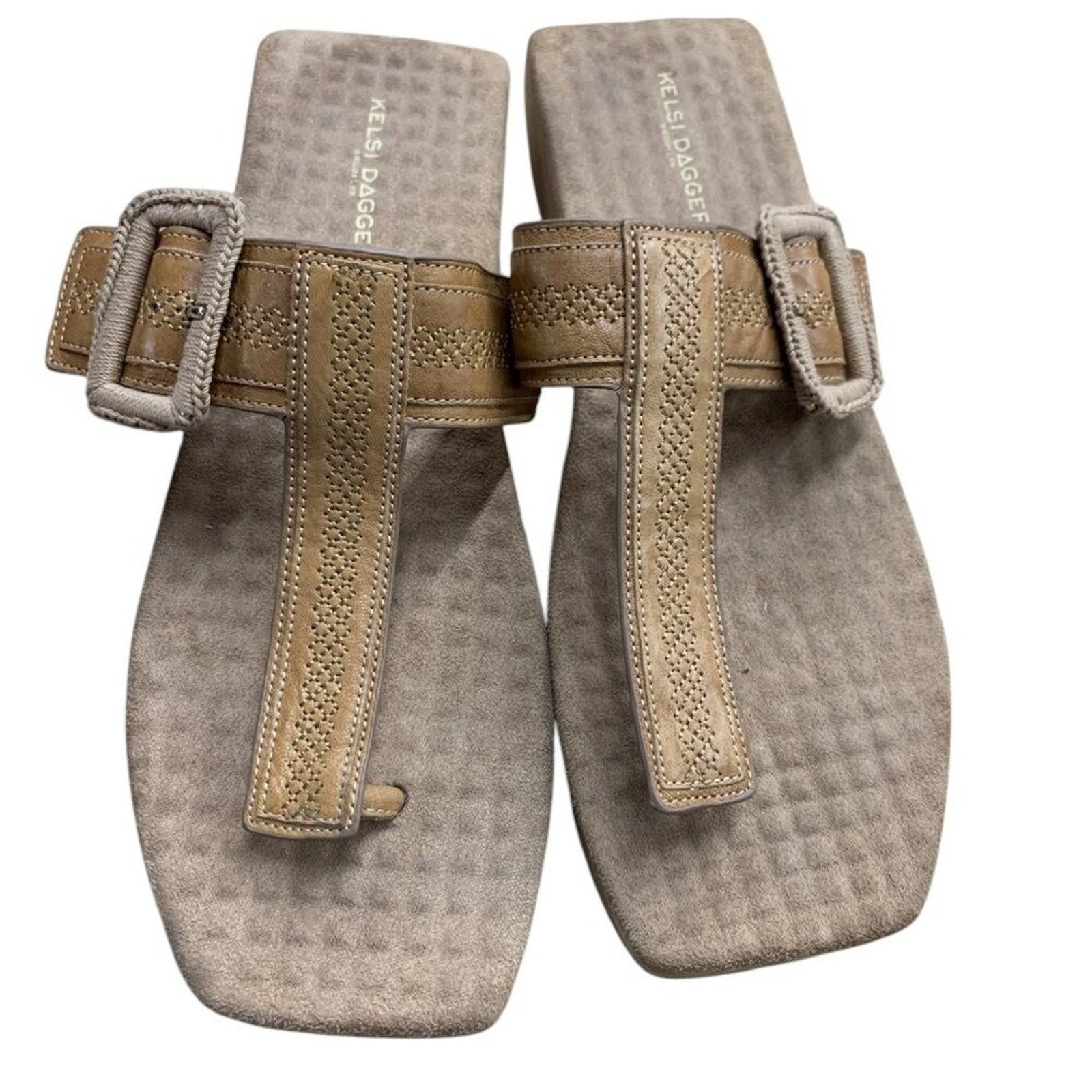 Swag Platform Flip Flop KELSI DAGGER BROOKLYN size 9.5