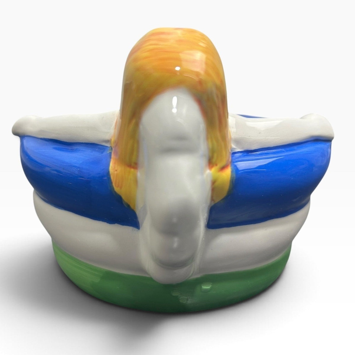 FCW Ceramic Swimming Pool Chip and Dip Set Novelty Summer Party Serving Tray