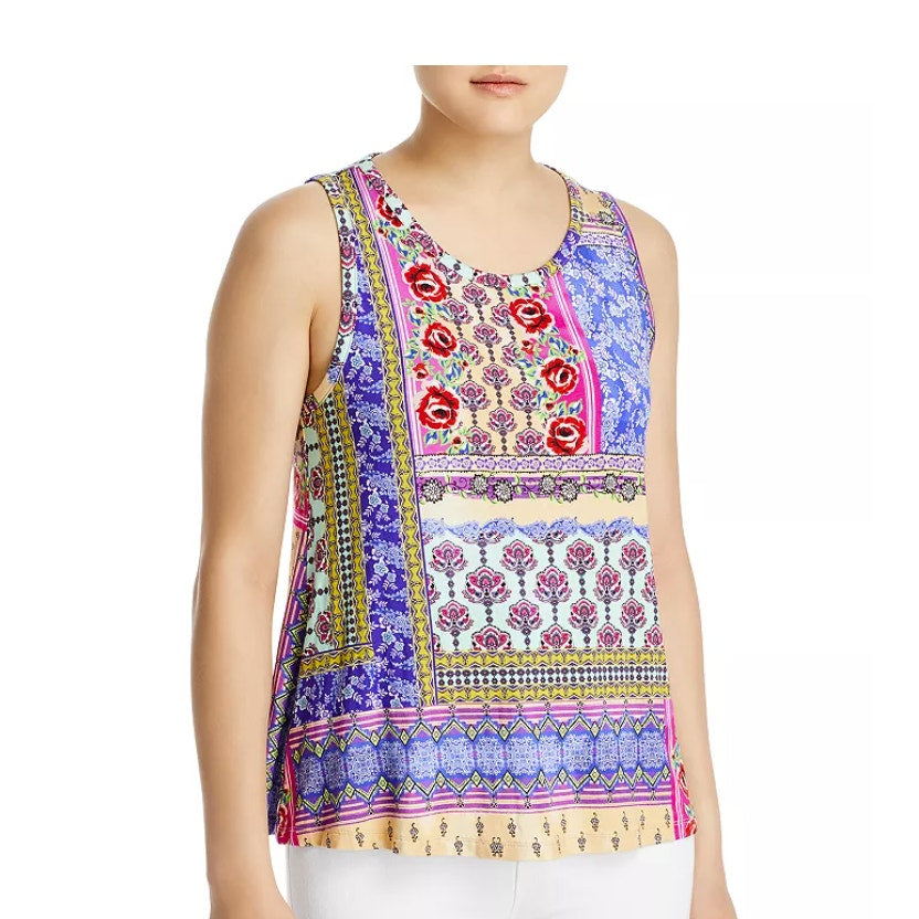 Johnny Was Franco Swing Tank Top SZ Small