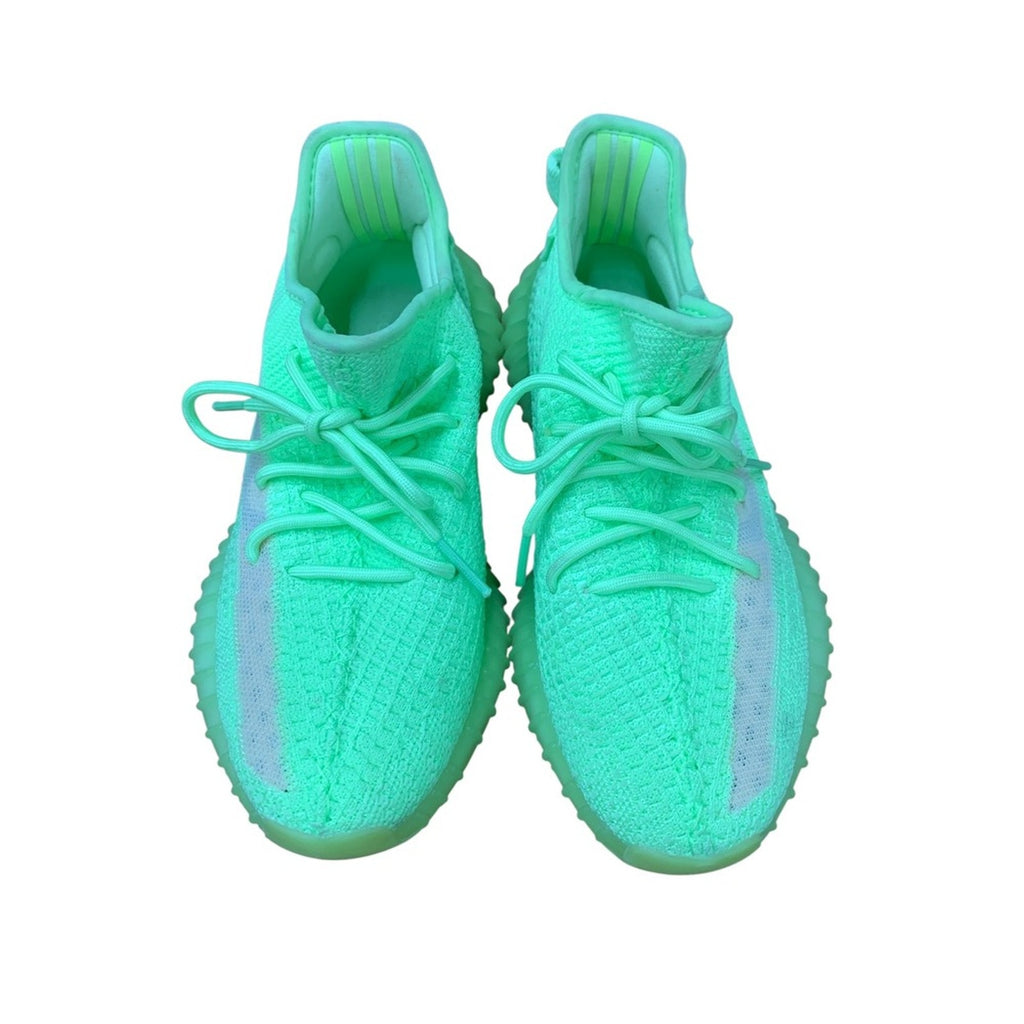 Adidas Yeezy Boost 350 V2 Glow Green Sneakers Shoes Mens Fashion SZ 6.5